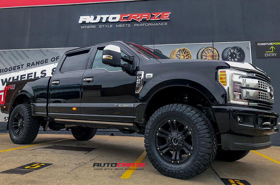 FORD F250 MONSTER XD 2 MATTE BLACK